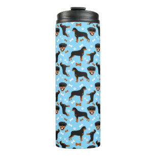 Bouteilles Isothermes Pawprint Motif Rottweiler