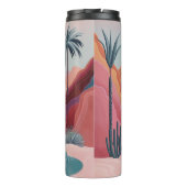 Bouteilles Isothermes Paysage Abstrait de Boho (18) (Dos)