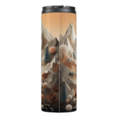 Bouteilles Isothermes paysage de montagnes 3d (Dos)