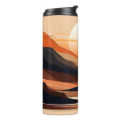 Bouteilles Isothermes Paysage du coucher de soleil Abstrait (Tourné sur la gauche)