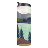 Bouteilles Isothermes Paysage du lac Red Sky (Tourné sur la droite)