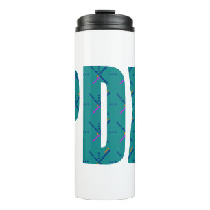 Bouteilles Isothermes PDX Portland - Texte du tapis de l'aéroport