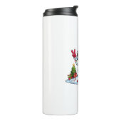 Bouteilles Isothermes Peace Main Anglais Springer Espagnol Chien de Noël (Tourné sur la gauche)