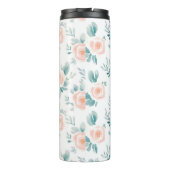 Bouteilles Isothermes Peach Peonies Spring Floral (Dos)
