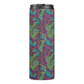 Bouteilles Isothermes Peacock Paisley Royal Purple Monogram (Dos)
