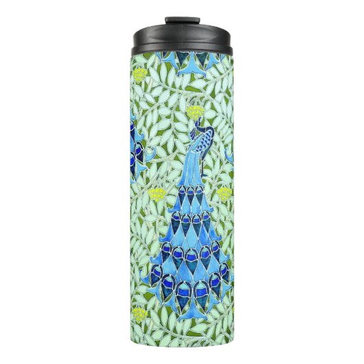 Bouteilles Isothermes Peacocs Art Nouveau Travel Mug (Devant)