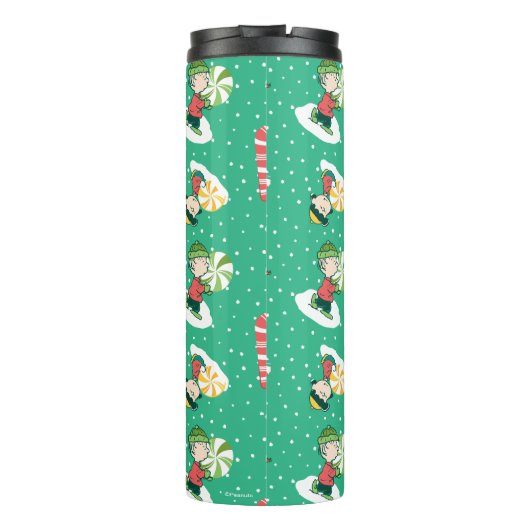 Bouteilles Isothermes Peanuts Peppermint Dreams Snowflake Motif (Dos)