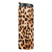 Bouteilles Isothermes Peau animale : Motif tacheté par aquarelle. (Tourné sur la droite)