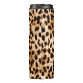 Bouteilles Isothermes Peau de léopard, authentique Motif de la faune. (Dos)