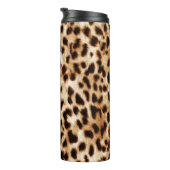 Bouteilles Isothermes Peau de léopard, authentique Motif de la faune. (Tourné sur la droite)