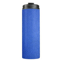 peau en cuir bleu texture