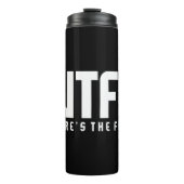 Bouteilles Isothermes Pêche - avec où est le poisson (Devant)