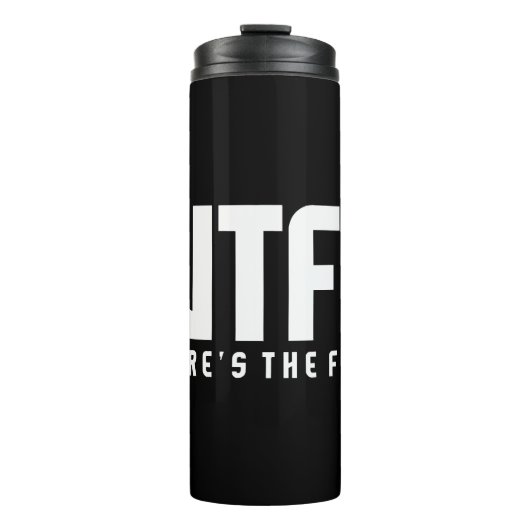 Bouteilles Isothermes Pêche - avec où est le poisson (Devant)