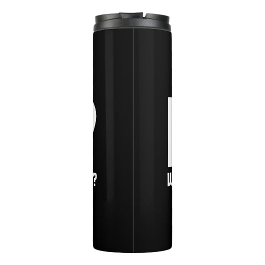 Bouteilles Isothermes Pêche - avec où est le poisson (Dos)