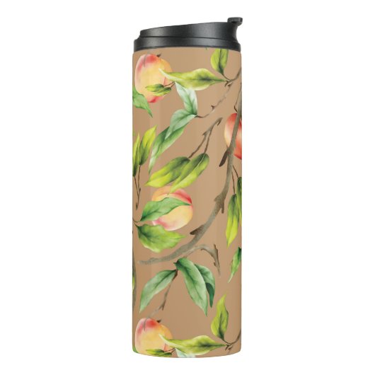 Bouteilles Isothermes Pêche sur l'arbre (Tourné sur la gauche)