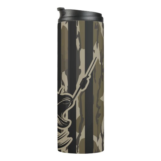 Bouteilles Isothermes Pêcheur de basse Camo Drapeau Bottomland Camo (Tourné sur la droite)