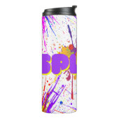 Bouteilles Isothermes peinture à éclat (Tourné sur la gauche)