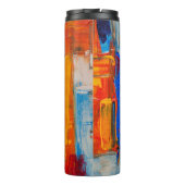 Bouteilles Isothermes Peinture abstraite couleur aérée (Dos)