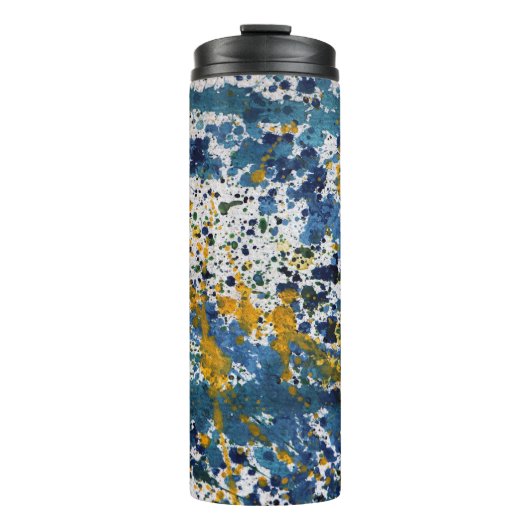 Bouteilles Isothermes Peinture Abstraite Splashed Artistic (Devant)