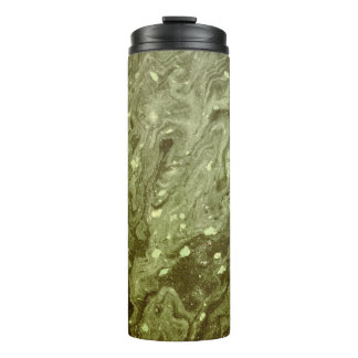 Bouteilles Isothermes Peinture abstraite verte