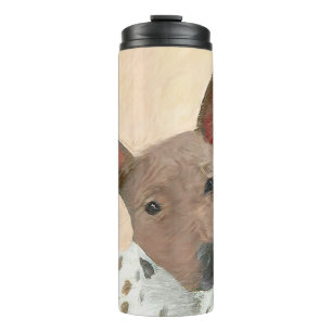 Bouteilles Isothermes Peinture américaine sans poil Terrier - Chien Art