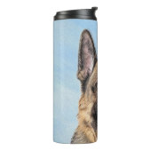 Bouteilles Isothermes Peinture berger allemande - jolie art original chi (Tourné sur la gauche)