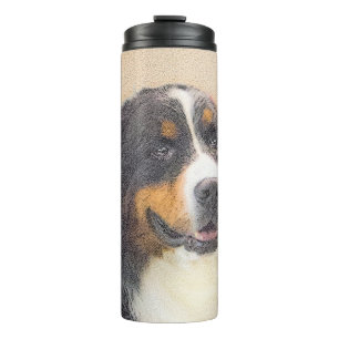 Bouteilles Isothermes Peinture bernoise de chien de montagne - Art origi