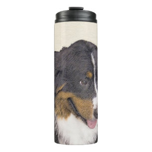 Bouteilles Isothermes Peinture bernoise de chien de montagne - Art origi