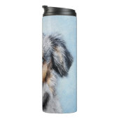 Bouteilles Isothermes Peinture de berger américaine miniature - Chien Ar (Tourné sur la droite)