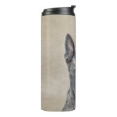 Bouteilles Isothermes Peinture de berger hollandais - jolie art original (Tourné sur la gauche)