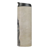 Bouteilles Isothermes Peinture de berger hollandais - jolie art original (Tourné sur la droite)