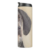 Bouteilles Isothermes Peinture de linge bluetick - mignon chien original (Tourné sur la droite)