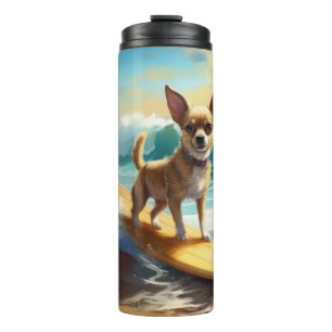 Bouteilles Isothermes Peinture de surf sur la plage de Chihuahua