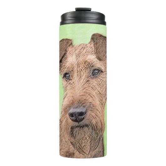 Bouteilles Isothermes Peinture de Terrier irlandais - Cute Original Dog (Devant)