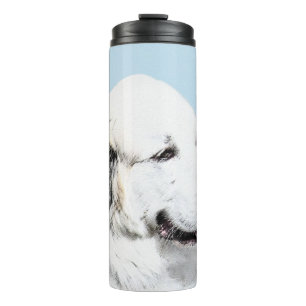 Bouteilles Isothermes Peinture des Pyrénées - Art original du chien