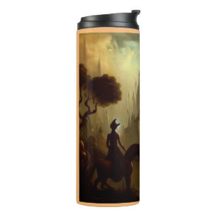 Bouteilles Isothermes Peinture d'Imaginaire 8 - Cheval Rider