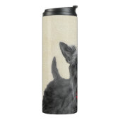 Bouteilles Isothermes Peinture écossaise Terrier - Cute Original Chien A (Tourné sur la gauche)