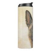 Bouteilles Isothermes Peinture Malinoise belge - Cute Original Chien Art (Tourné sur la gauche)