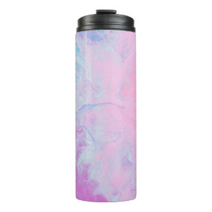 BOUTEILLES ISOTHERMES PEINTURE PASTEL ET BLEU