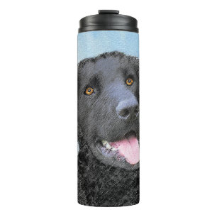 Bouteilles Isothermes Peinture Retriever recouverte de boue - Art Chien