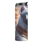 Bouteilles Isothermes Peinture rétro Dogo Argentino (Tourné sur la gauche)