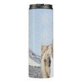 Bouteilles Isothermes Peinture Saint Bernard - Cute Original Chien Art (Dos)