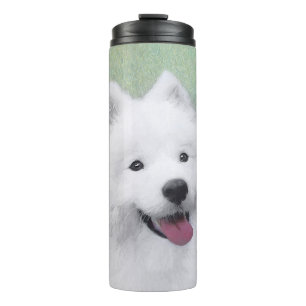 Bouteilles Isothermes Peinture Samoyed - Cute Original Chien Art