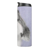 Bouteilles Isothermes Peinture Shih Tzu - Cute Original Chien Art (Tourné sur la droite)