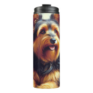 Bouteilles Isothermes Peinture vintage australienne Terrier