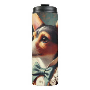 Bouteilles Isothermes Peinture vintage Toy Fox Terrier