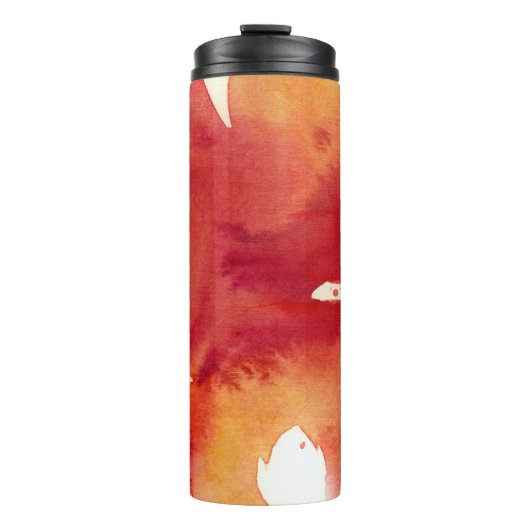 Bouteilles Isothermes Peintures abstraites d'aquarelle (Devant)