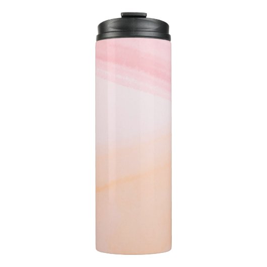 Bouteilles Isothermes Peintures rose et orange (Devant)