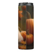 Bouteilles Isothermes Pekingese Chiot Automne Citrouille délice (Dos)