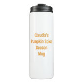 Bouteilles Isothermes Pellicule de chute FOLIAGE D'Aquarelle PERSONNALIS (Devant)